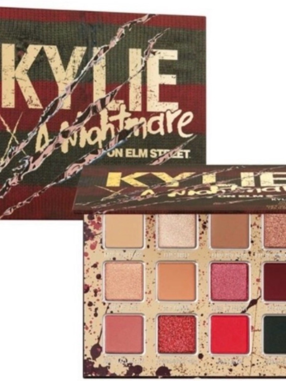 Kylie Cosmetics A Nightmare on Elm Street Eyeshadow Pallet